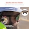 Ergodyne AEGIR-MI, Safety Glasses, Orange Mirror Lens, Clear Smoke Frame, Half-Frame AEGIR-MI - alternate 9